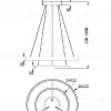 Подвесной светильник Maytoni Rim MOD058PL-L55BSK MOD058PL-L55BSK - 5