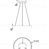 Подвесной светильник Maytoni Rim MOD058PL-L22WK MOD058PL-L22WK - 4