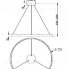 Подвесной светильник Maytoni Rim MOD058PL-L54BSK MOD058PL-L54BSK - 4