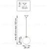 Подвесной светильник Lightstar Sferetta 801020 801020 - 6