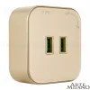 Трековая розетка Arte Milano Am-track-sockets 380022TS/USBx2 Gold 380022TS/USBx2 Gold - 4