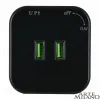 Трековая розетка Arte Milano Am-track-sockets 380022TS/USBx2 Black 380022TS/USBx2 Black - 3