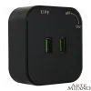 Трековая розетка Arte Milano Am-track-sockets 380022TS/USBx2 Black 380022TS/USBx2 Black - 4
