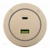 Трековая розетка Arte Milano Am-track-sockets-39 399731TS/USB-Type-C Gold 399731TS/USB-Type-C Gold - 2
