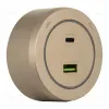 Трековая розетка Arte Milano Am-track-sockets-39 399731TS/USB-Type-C Gold 399731TS/USB-Type-C Gold - 3