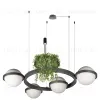 Подвесная люстра Loft IT Jardin 10121/4 Dark grey 10121/4 Dark grey - 3