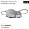 Потолочная люстра Loft IT Pin 10317/4 Grey 10317/4 Grey - 2