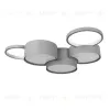 Потолочная люстра Loft IT Pin 10317/5 Grey 10317/5 Grey - 1