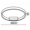 Потолочная люстра Maytoni Rim MOD058CL-L35BSK MOD058CL-L35BSK - 7