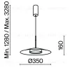 Подвесной светильник Maytoni El MOD041PL-L15B3K1 MOD041PL-L15B3K1 - 3