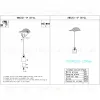 Подвесной светильник iLamp King RM6201-1P CR+CL RM6201-1P CR+CL - 2