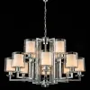 Подвесная люстра iLamp King RM6201-8+4 CR+CL RM6201-8+4 CR+CL - 1