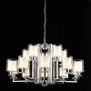 Подвесная люстра iLamp King RM6201-10+5 CR+CL RM6201-10+5 CR+CL - 1