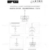 Подвесная люстра iLamp Manhattan P6315-D600 BR P6315-D600 BR - 4