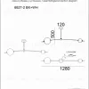 Потолочный светильник iLedex Epical 6827-2 BK+WH 6827-2 BK+WH - 3