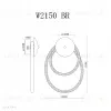Настенный светильник iLedex Cross W2150 BR W2150 BR - 2