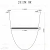 Подвесной светильник iLedex Rocks 2413M OR 2413M OR - 2
