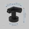 L-соединитель R IMEX Thin & Smart IL.0060.4006-BK IL.0060.4006-BK - 2