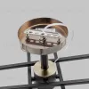 Люстра на штанге IMEX MD.4212-8-S-BK+AB MD.4212-8-S-BK+AB - 5