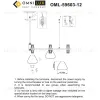 Подвесная люстра Omnilux Trevasco OML-59603-12 OML-59603-12 - 10