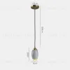 Подвесной светильник DeLight Collection Celestial MT8610-C brass MT8610-C brass - 5
