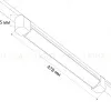 Трековый однофазный светильник Italline IT08-8030 black 4000K IT08-8030 black 4000K - 5