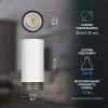 Накладной светильник Эра OL40 WH/GR Б0058478 Б0058478 - 9