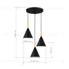 Подвесной светильник Evoluce Arket SLE1255-423-03 SLE1255-423-03 - 3
