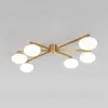 Потолочная люстра Eurosvet Opaline 70220/6 латунь Smart a065766 70220/6 латунь Smart - 1