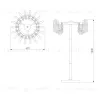 Торшер Bogates Farfalla 80510/1 a065737 80510/1 - 5