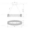 Подвесная люстра Bogates Marvel 90372/1 Strotskis a065696 90372/1 Strotskis - 6
