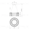 Подвесная люстра Bogates Marvel 90370/1 Strotskis a065694 90370/1 Strotskis - 9