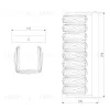 Настенный светильник Eurosvet Blitz 40259 LED хром/ прозрачный хрусталь Strotskis a065321 40259 LED хром/ прозрачный хрусталь Strotskis - 4
