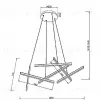 Подвесная люстра Maytoni Line MOD016PL-L80WK MOD016PL-L80WK - 4