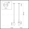 Подвесной светильник Odeon Light Lia 6695/5L 6695/5L - 5