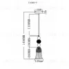 Подвесной светильник Moderli Glassy V10907-P V10907-P - 6