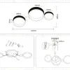 Потолочная люстра Ambrella Light Comfort LineTech FL4812 FL4812 - 5