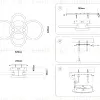 Потолочная люстра Ambrella Light Acrylica Original FA3811 FA3811 - 10