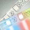 Светодиодная лента Ambrella Light LED Strip 12В 5050 14,4Вт/м RGB 5м IP65 GS2302 GS2302 - 1