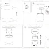 Накладной светильник Ambrella Light GX Standard Tech TN5350 TN5350 - 6