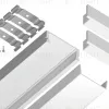 Алюминиевый накладной профиль Ambrella Light Alum Profile GP1700WH GP1700WH - 5