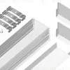 Алюминиевый накладной профиль Ambrella Light Alum Profile GP1750WH GP1750WH - 5
