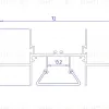 Алюминиевый профиль Ambrella Light Alum Profile GP4000AL GP4000AL - 7