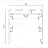Алюминиевый профиль Ambrella Light Profile System GP2550AL GP2550AL - 7