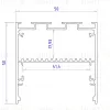 Алюминиевый профиль Ambrella Light Profile System GP3100AL GP3100AL - 7