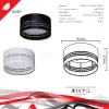 Накладной светильник Reluce 53014-9.5-001CT GX53 BK 53014-9.5-001CT GX53 BK - 2