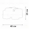 Потолочная люстра Vitaluce V28810-1/4PL V28810-1/4PL - 3
