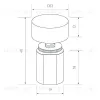 Диммер Arlight SR-NAVE-R24-BK (12-24V, 48-96W, M-FC) 046144 046144 - 2