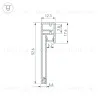 Профиль Arlight PLINTUS-H54B-2000 WHITE 046141 046141 - 4
