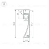 Профиль Arlight PLINTUS-H54-2000 ANOD 046388 046388 - 4